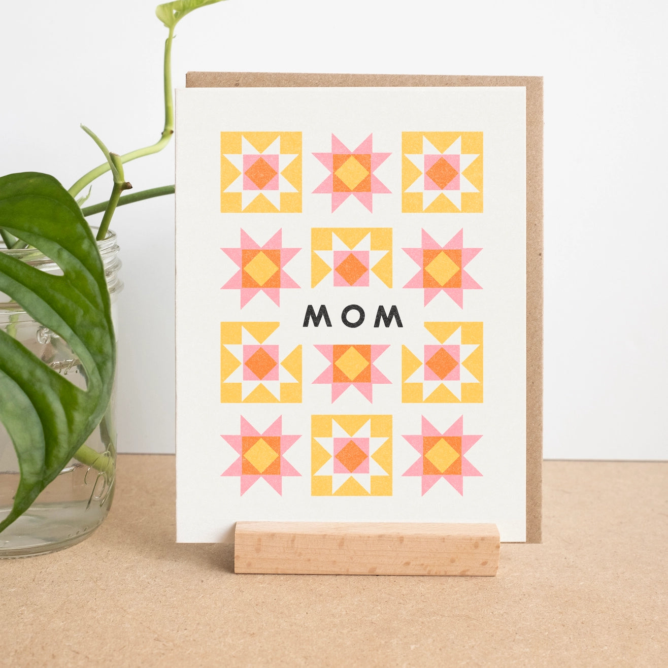 Mom Quilt Card