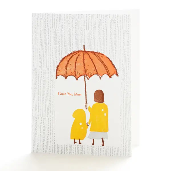 Rain I Love You Card