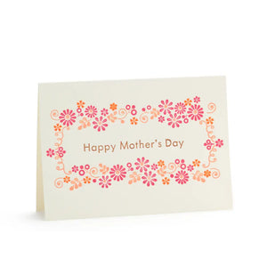 Flower Frame Mother's Day Card