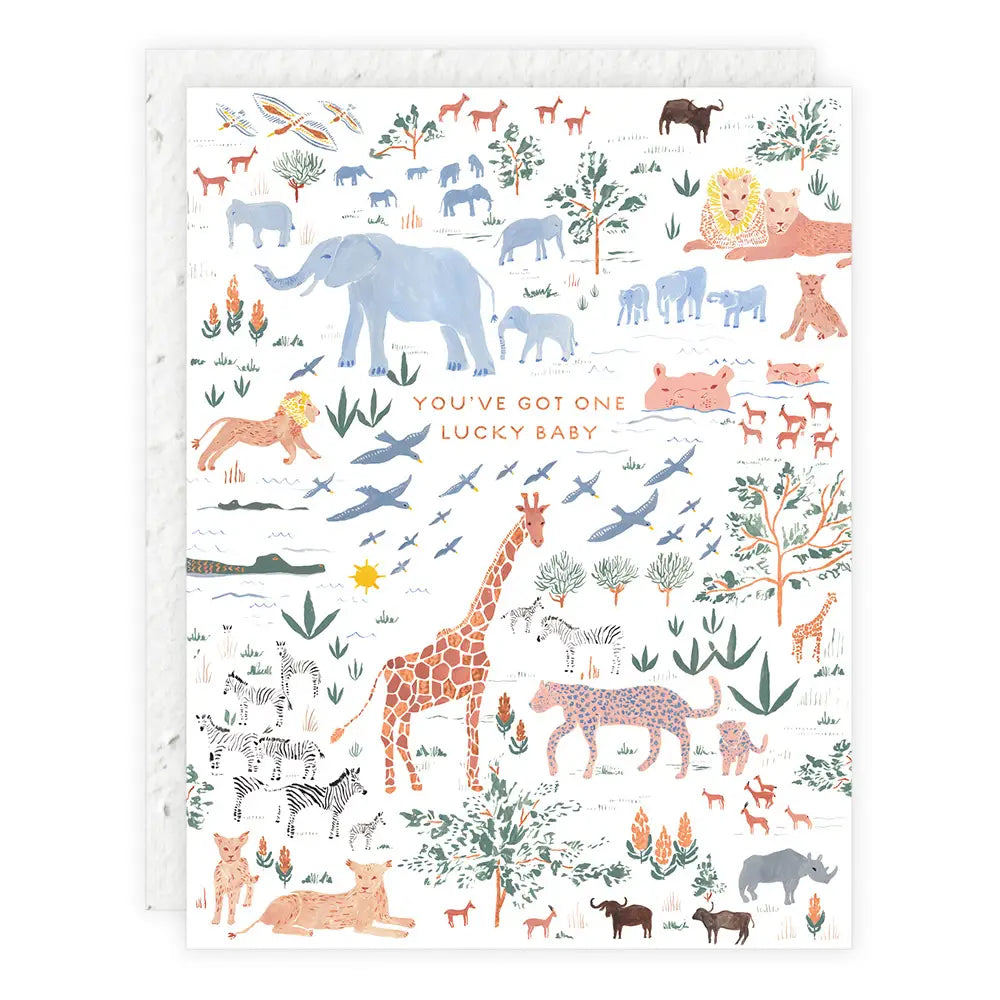 You've Got One Lucky Baby Card