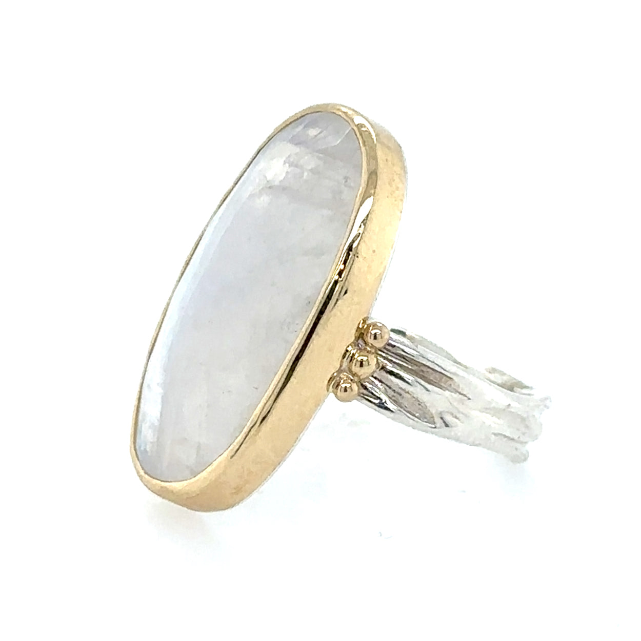 Rowan Moonstone Cocktail Ring - KESTREL