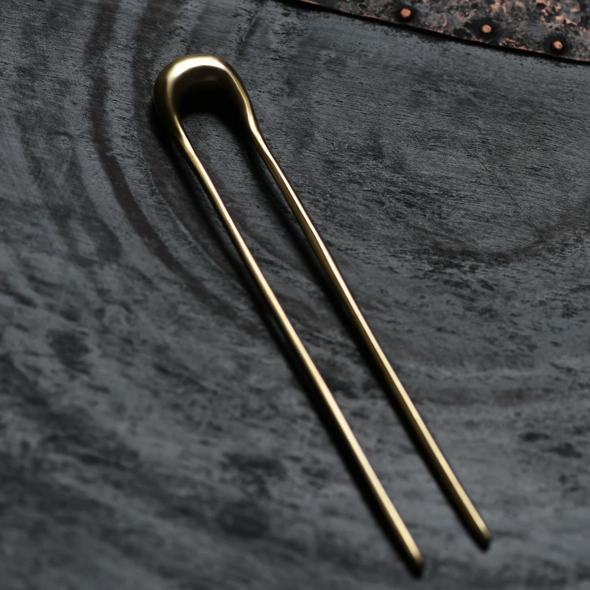 Brass Bun Pin