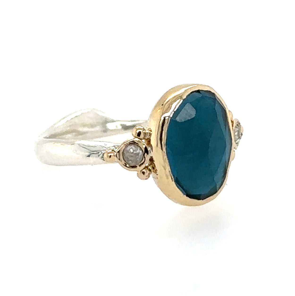 Serena London Blue Topaz Ring - KESTREL