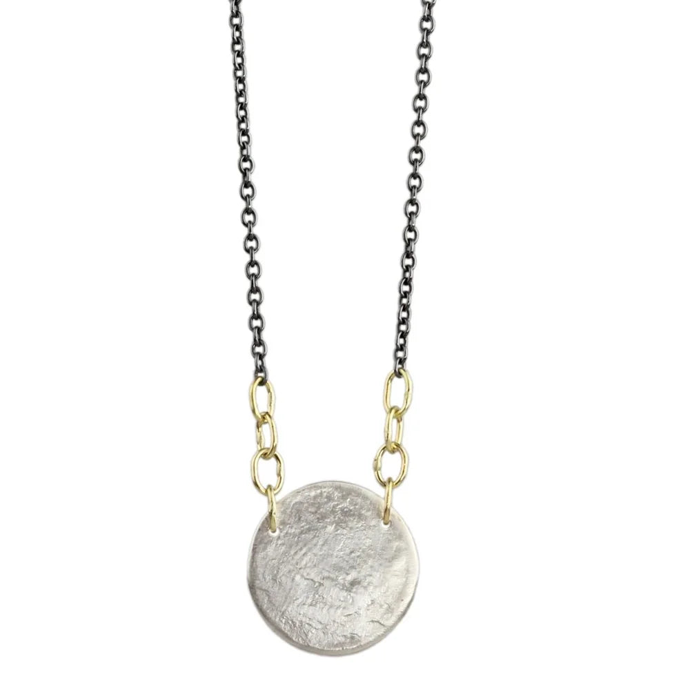 Small Paper Moon Necklace