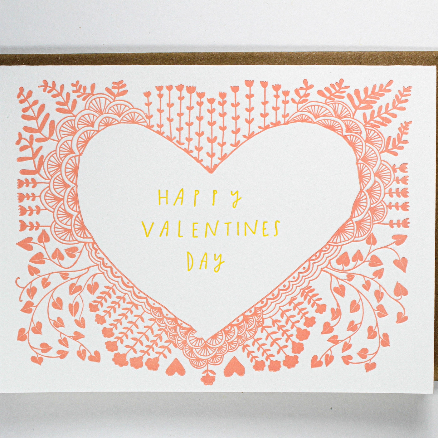 Valentine's Day Heart Frame Card