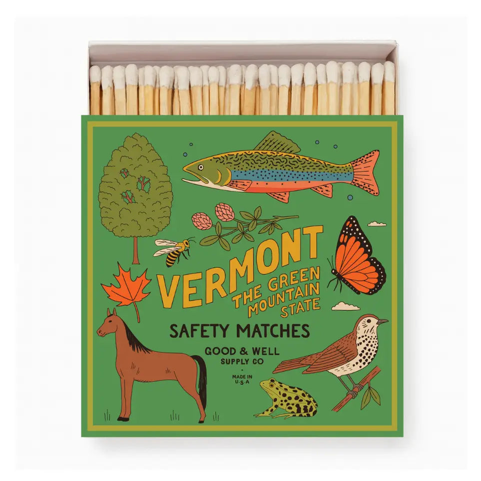 Vermont State Safety Matches