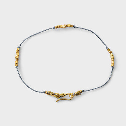 Three Station Cord Bracelet