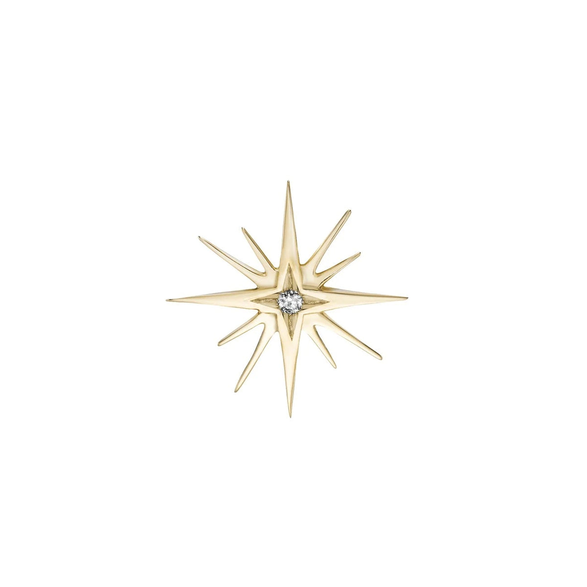 Astra Diamond Starburst Stud - SINGLE