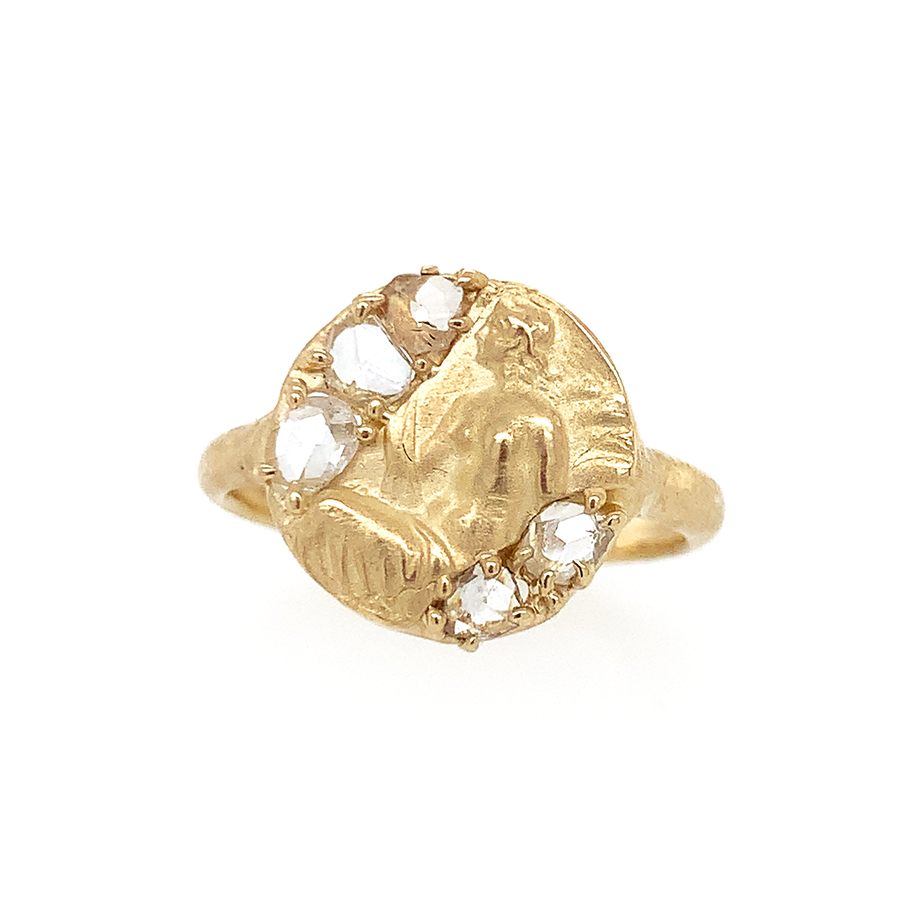 Venus + the Mirrors Signet Ring