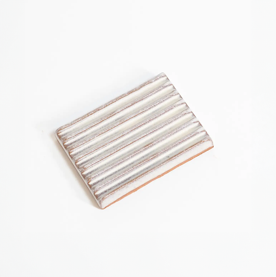 Ceramic Soap Dish (White)