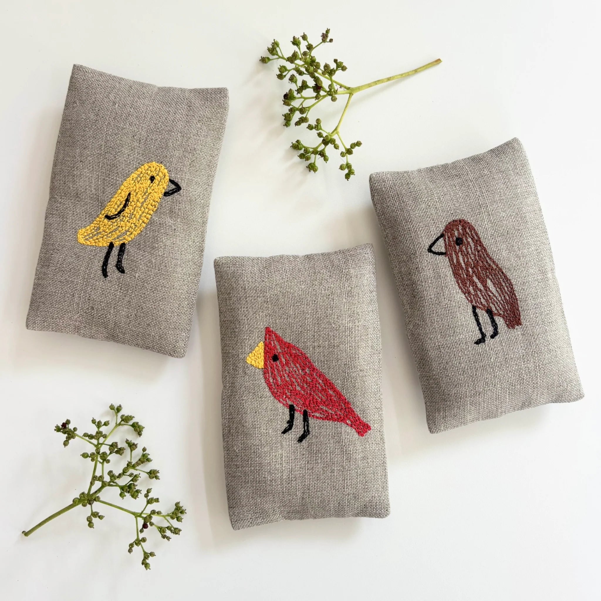 Backyard Birds Sachet Set
