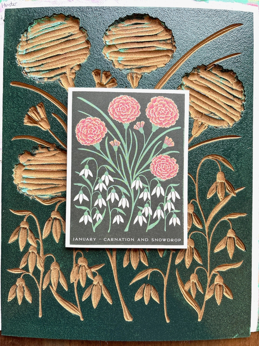 Birth Month Flower Card Set