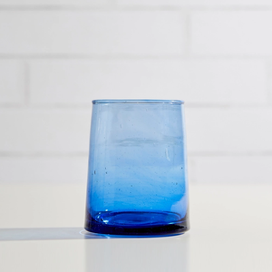 Tapered Moroccan Glasses - Blue