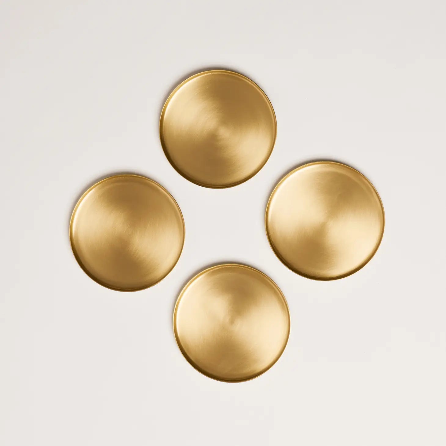 Brushed Brass Coaster