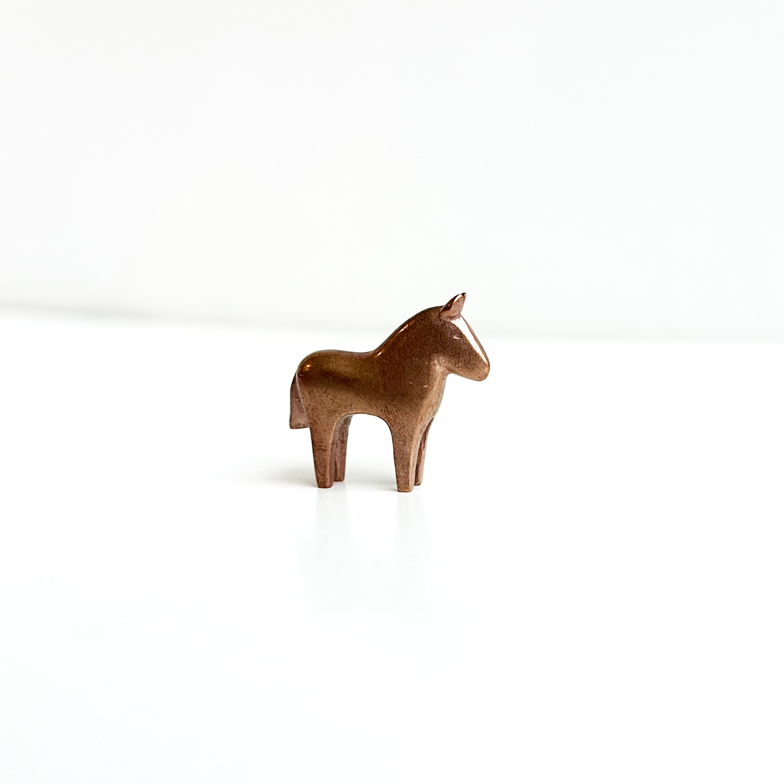 Tiny Bronze Horse