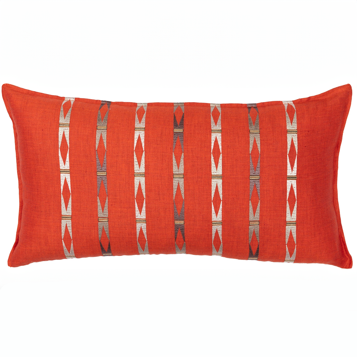 Laramie Stripe Vermillon Pillow