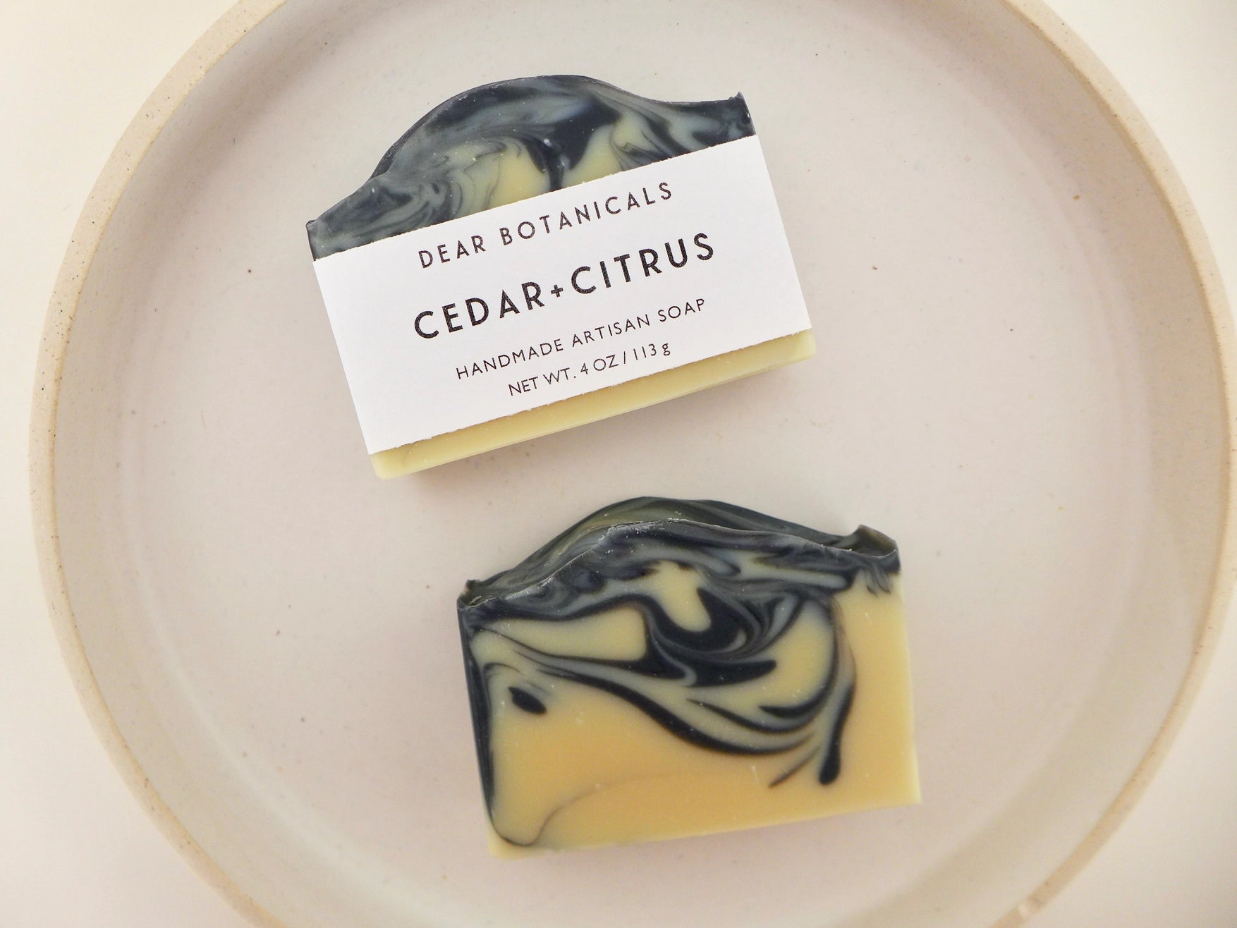 Handmade Artisan Soap - Cedar and Citrus