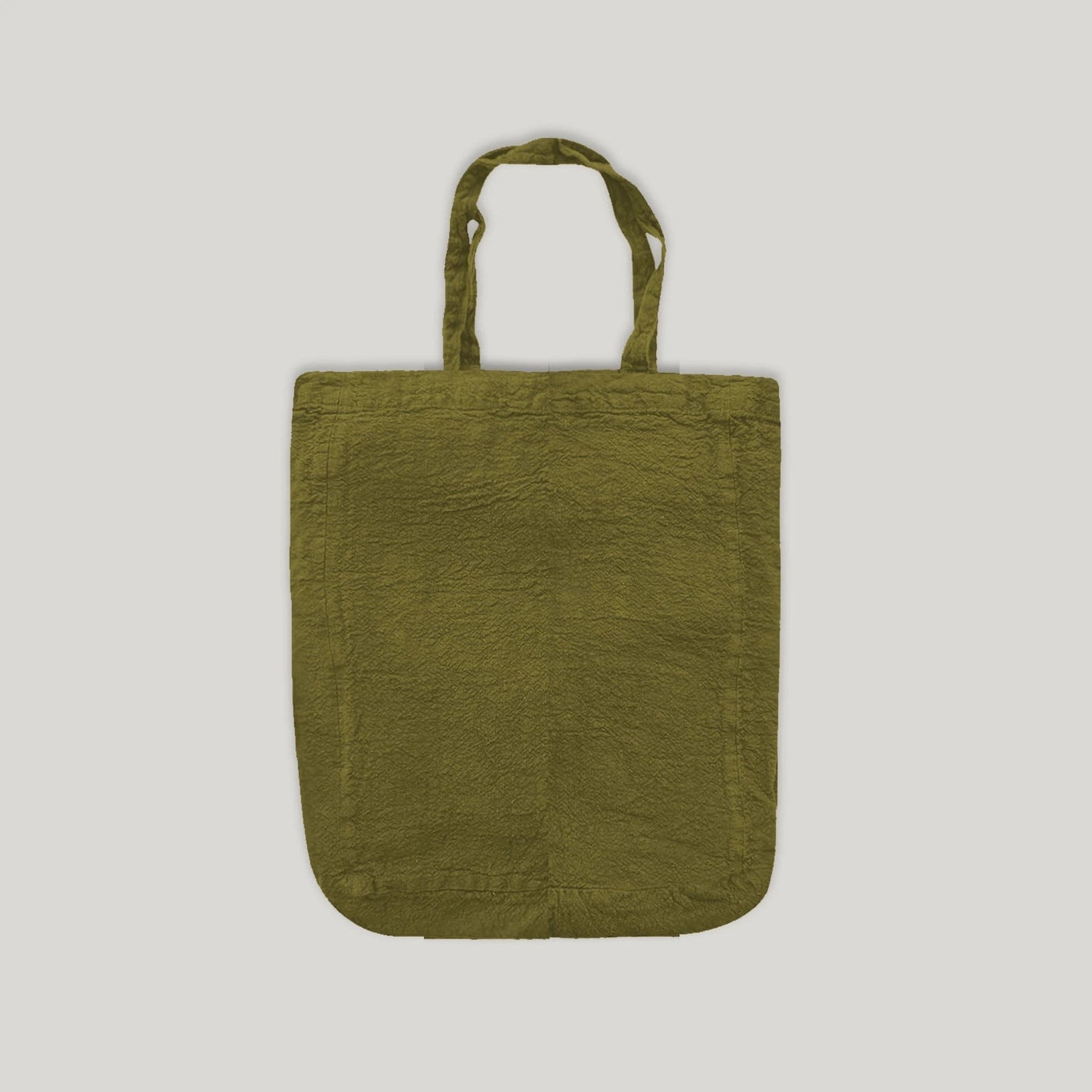 Linen Tote - Chartreuse