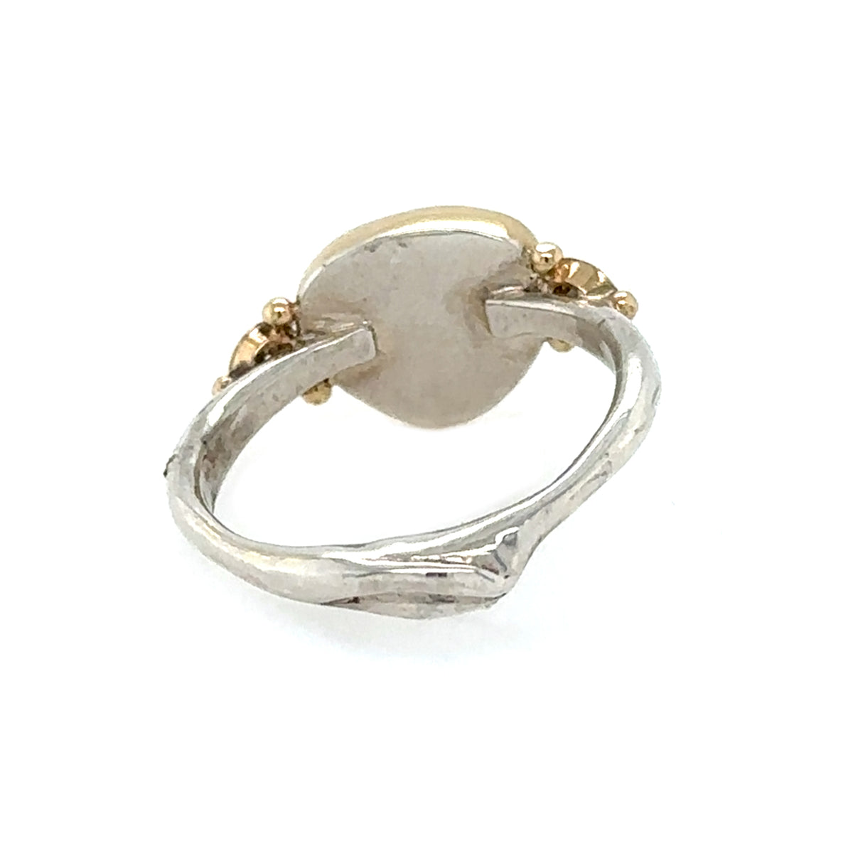 Abbi Golden Citrine Ring with Diamonds