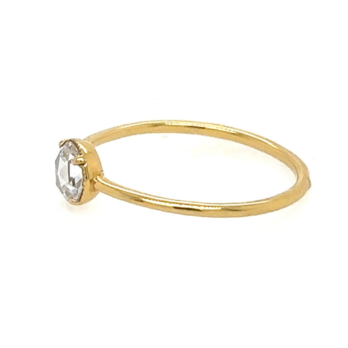 Clara Milgrain Diamond Ring
