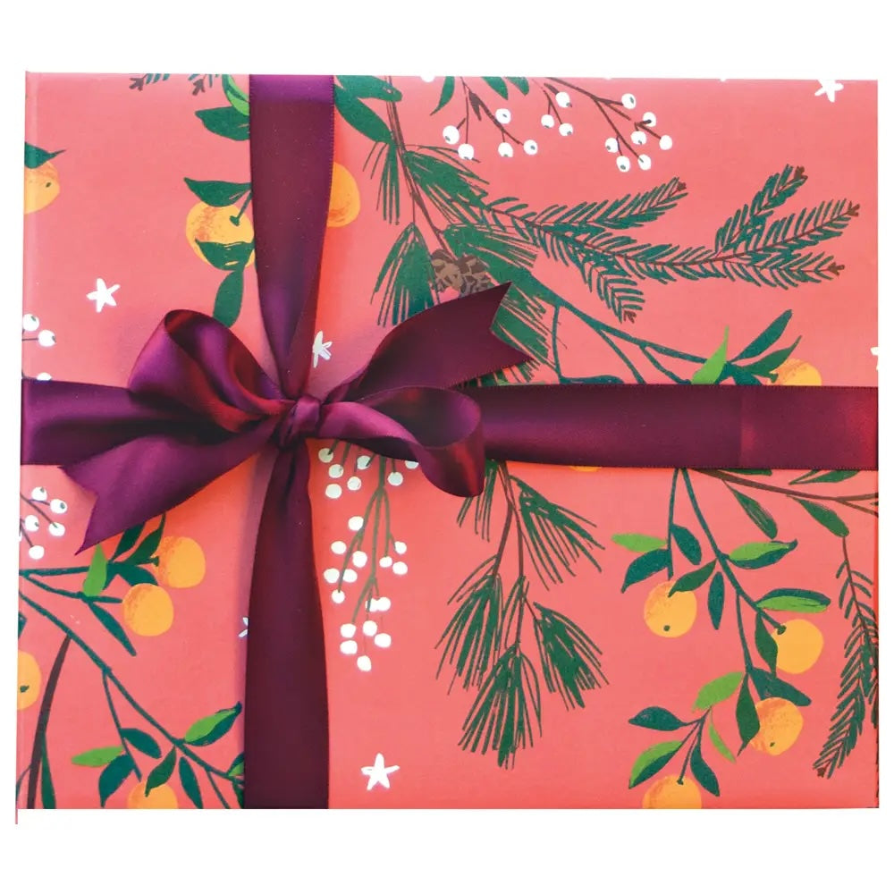 Clementines + Botanical Gift Wrap
