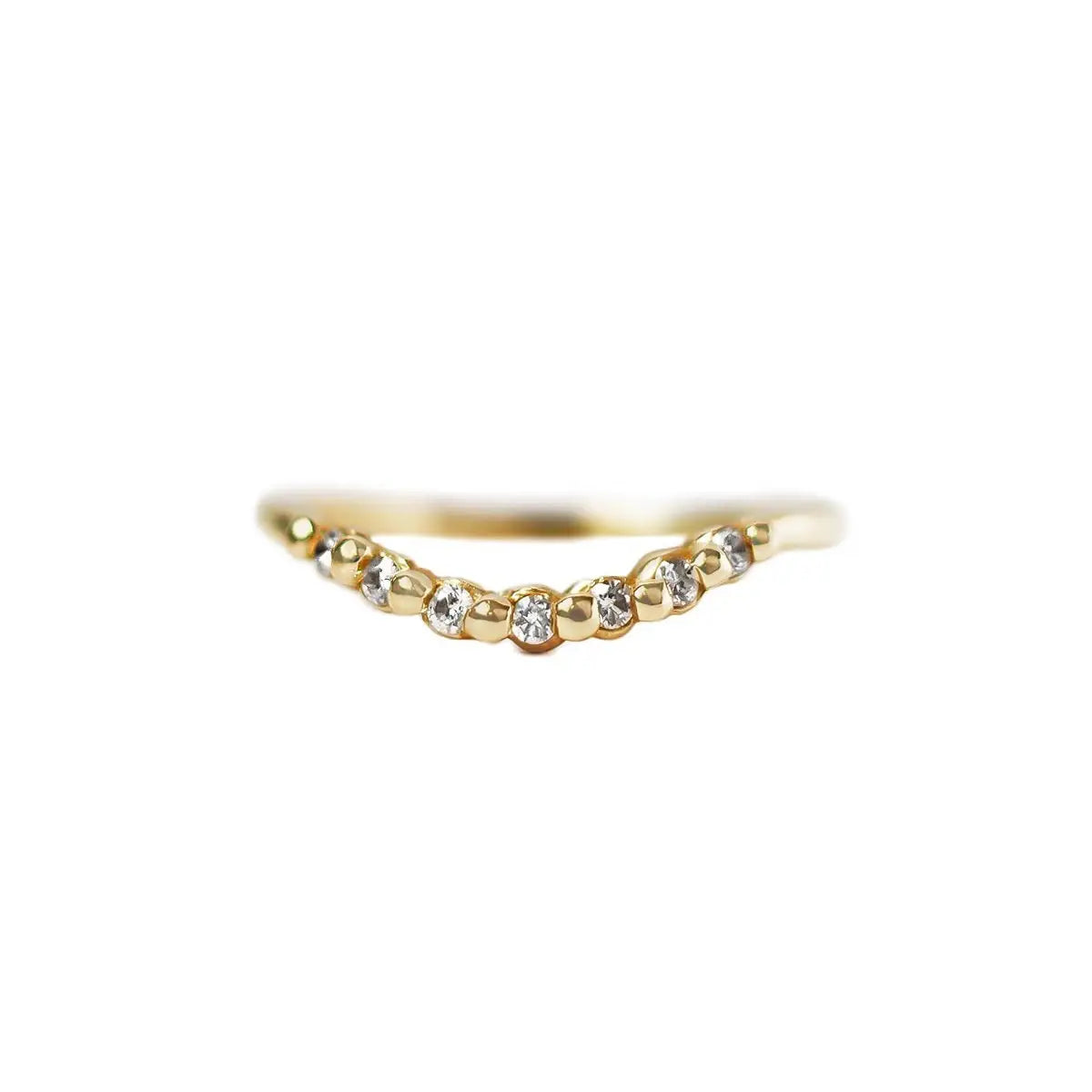 Starlight Diamond Contour Band