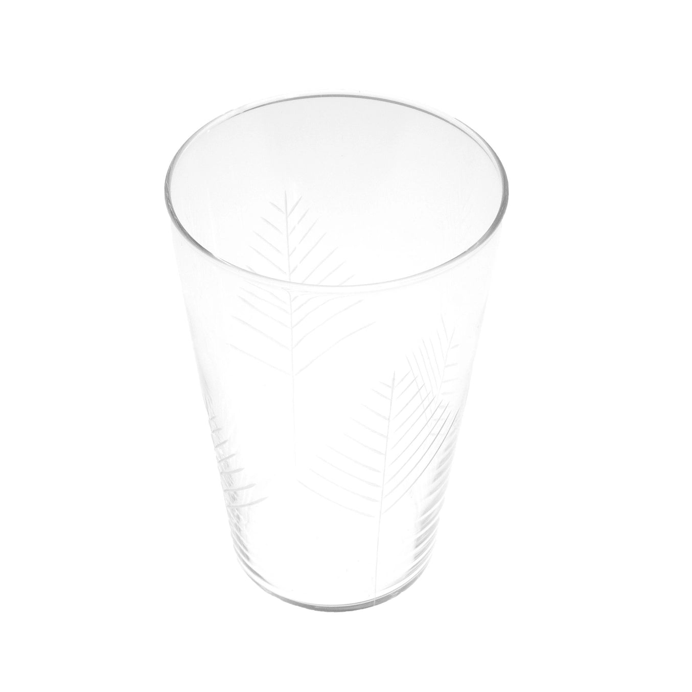 Etched Botanical Glass - Water