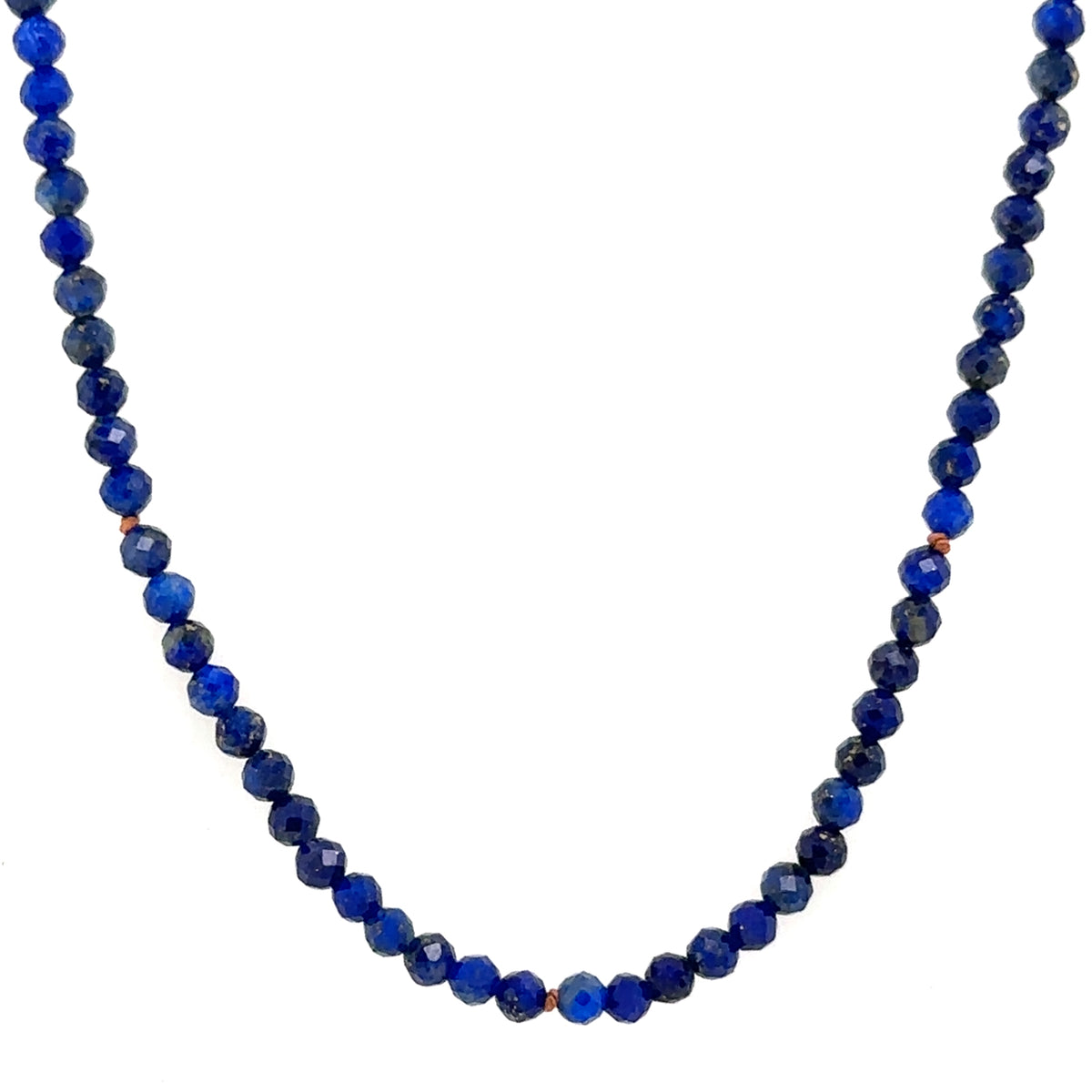 Evie Beaded Necklace - Lapis