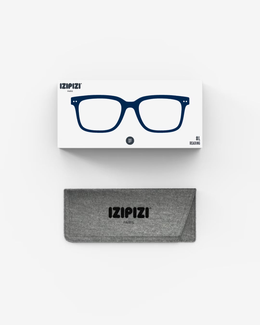 #L Reading Glasses - Navy Blue