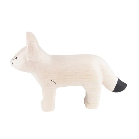 Tiny Wooden Fennec Fox
