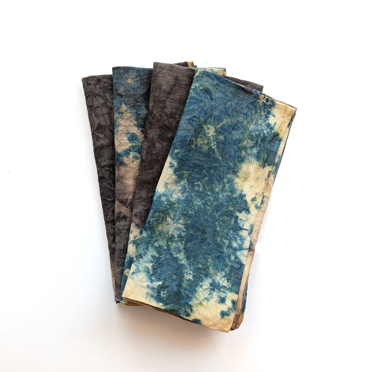 Geology Botanically Dyed Napkins - Set of 4