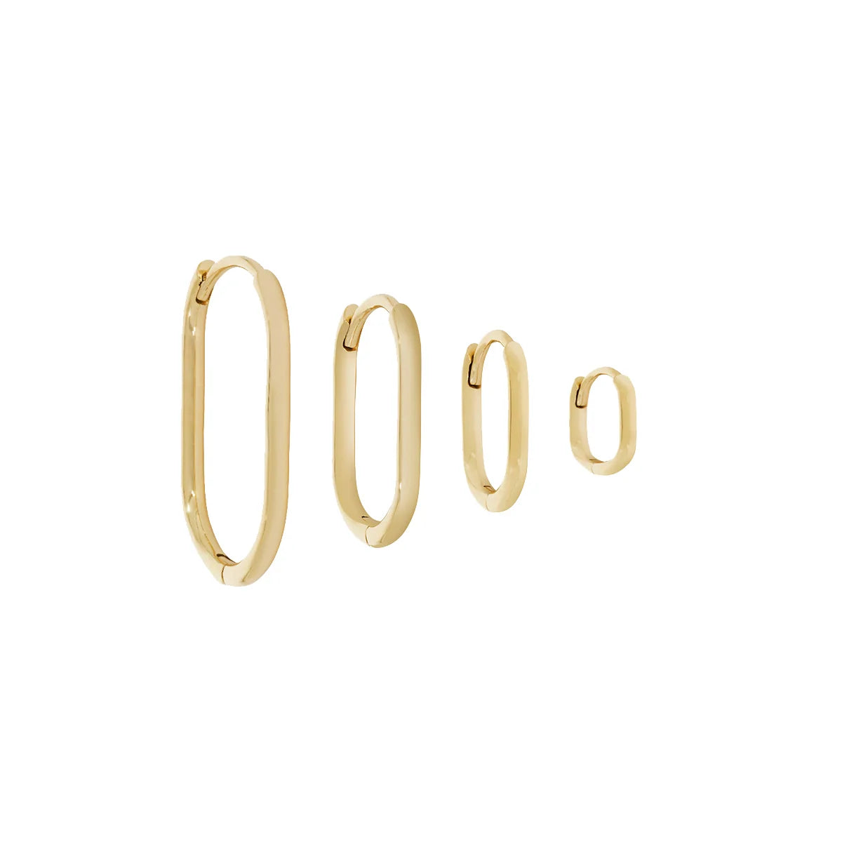 9k Oval Clicker Hoops - SINGLE