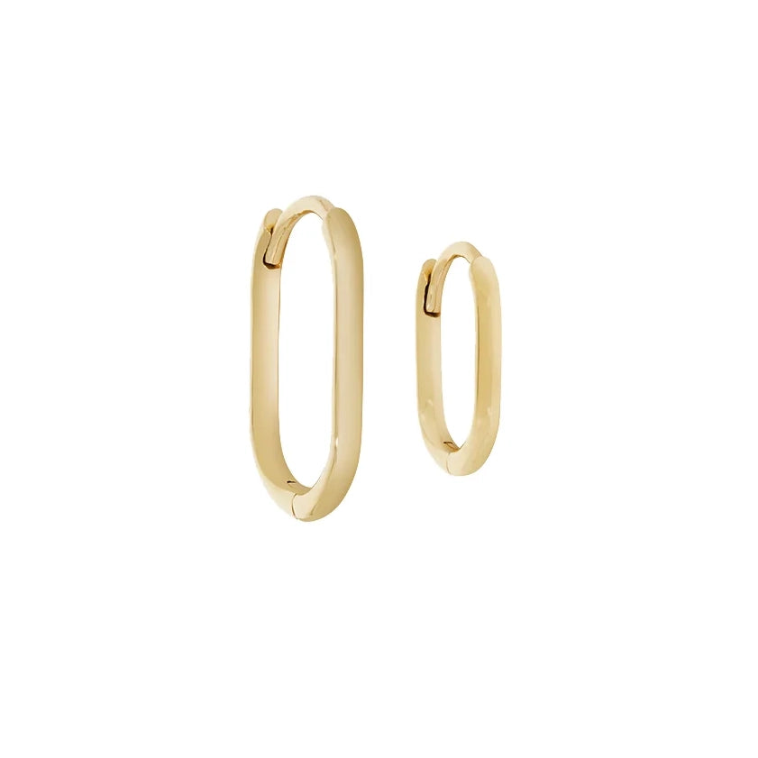 9k Oval Clicker Hoops - SINGLE