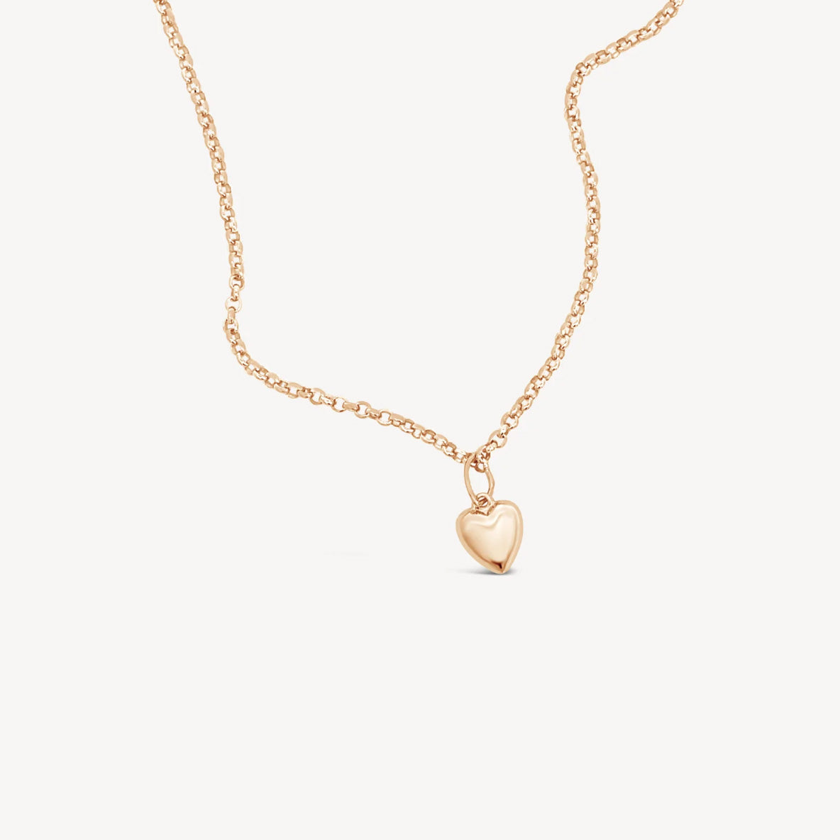 Lou Puff Heart Necklace - KESTREL