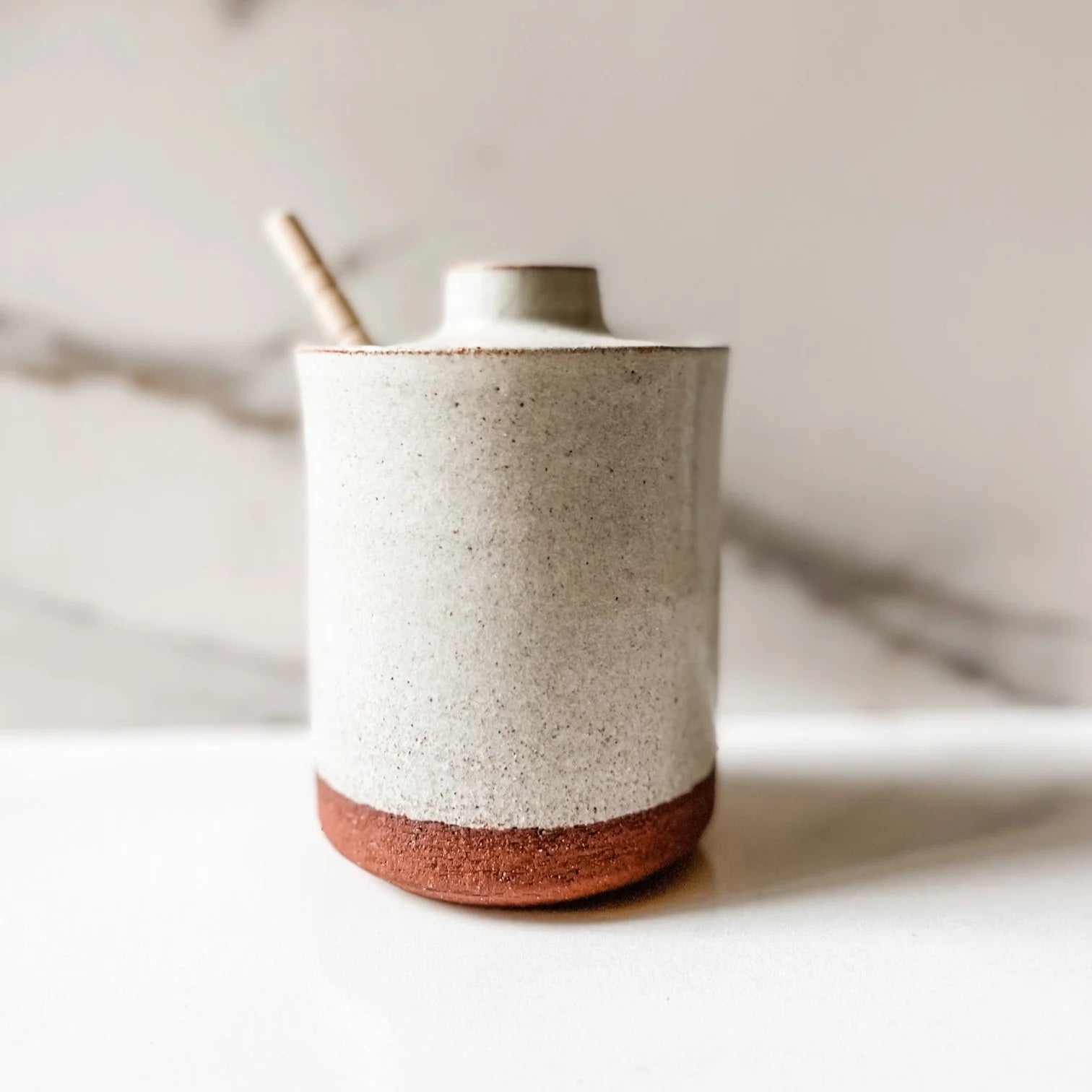 Ceramic Honey Pot