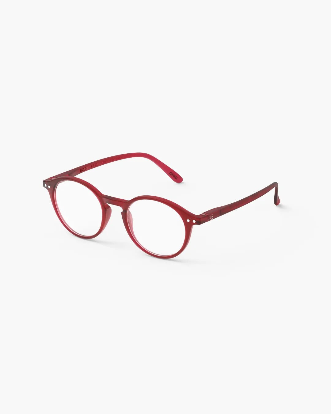 #D Reading Glasses - Cherry Red