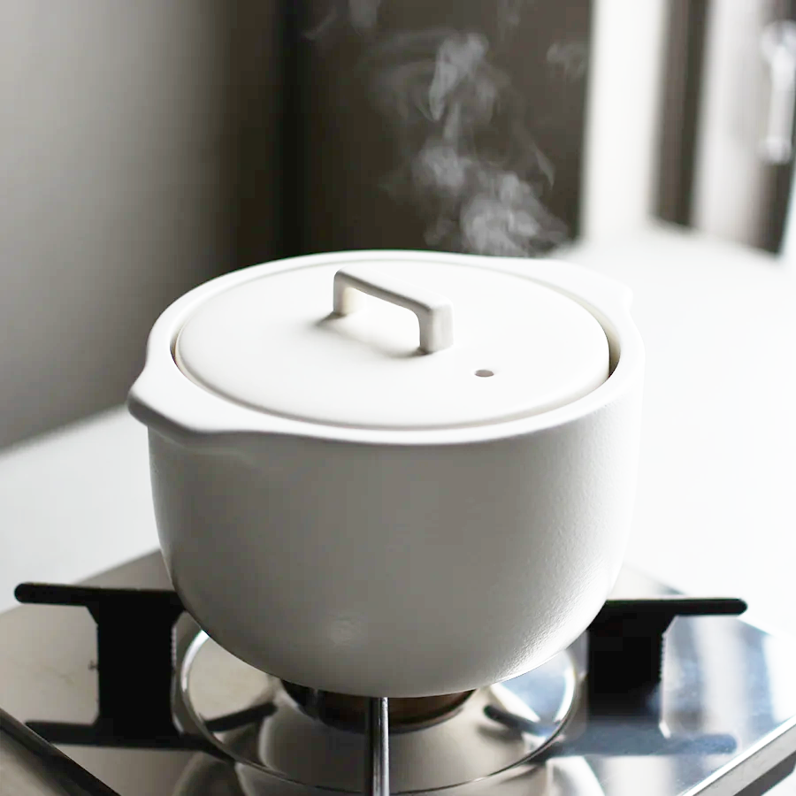 Kinto Rice Cooker White