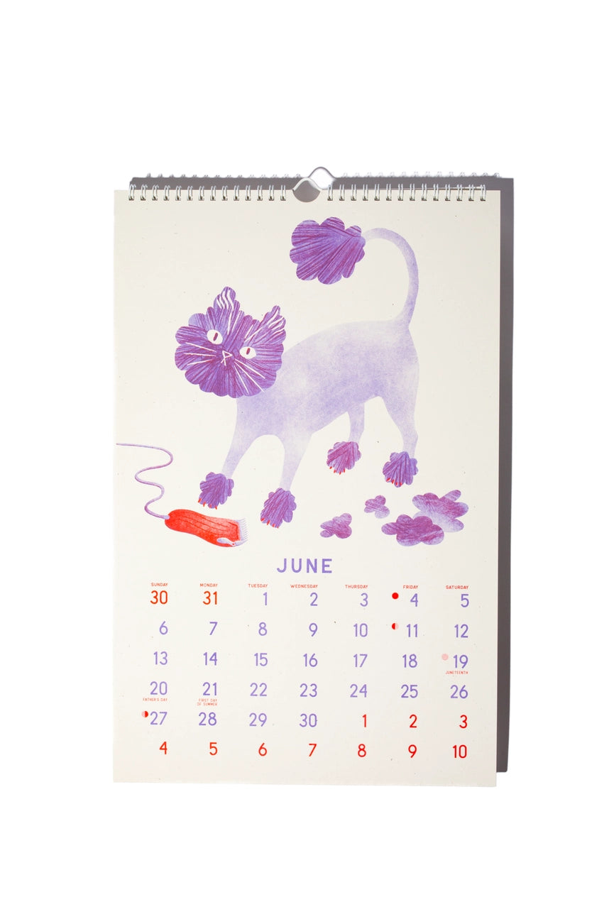 Just Makin' It Through Kitty Wall Calendar - 2027