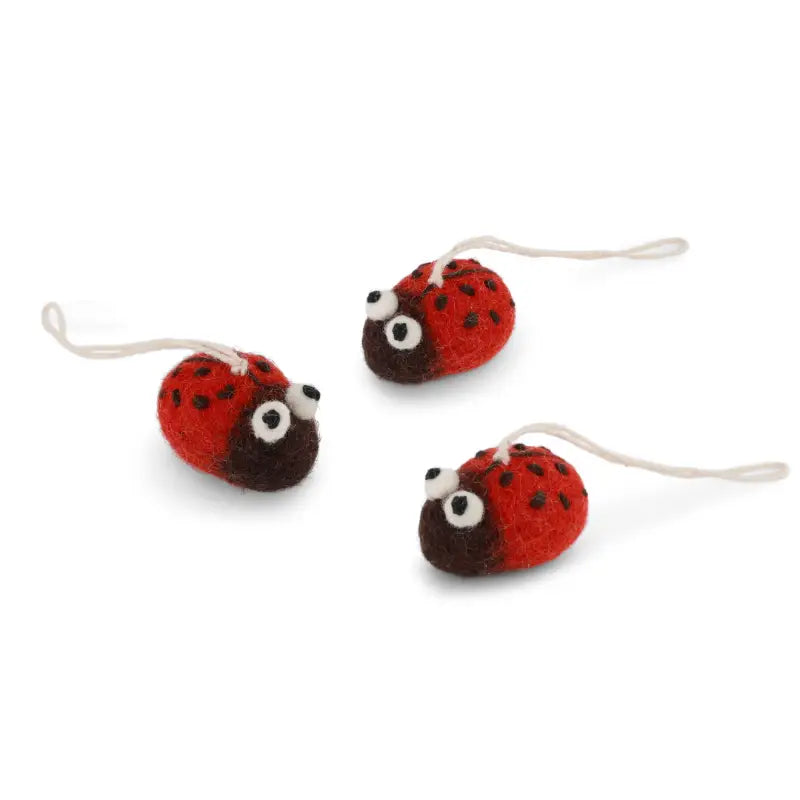Felt Ladybug Ornament