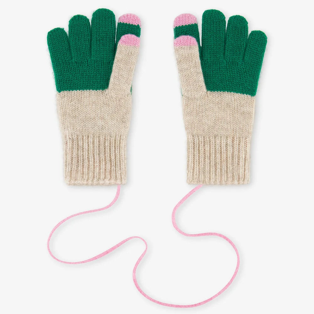 Kids Gloves (Green/Pink)