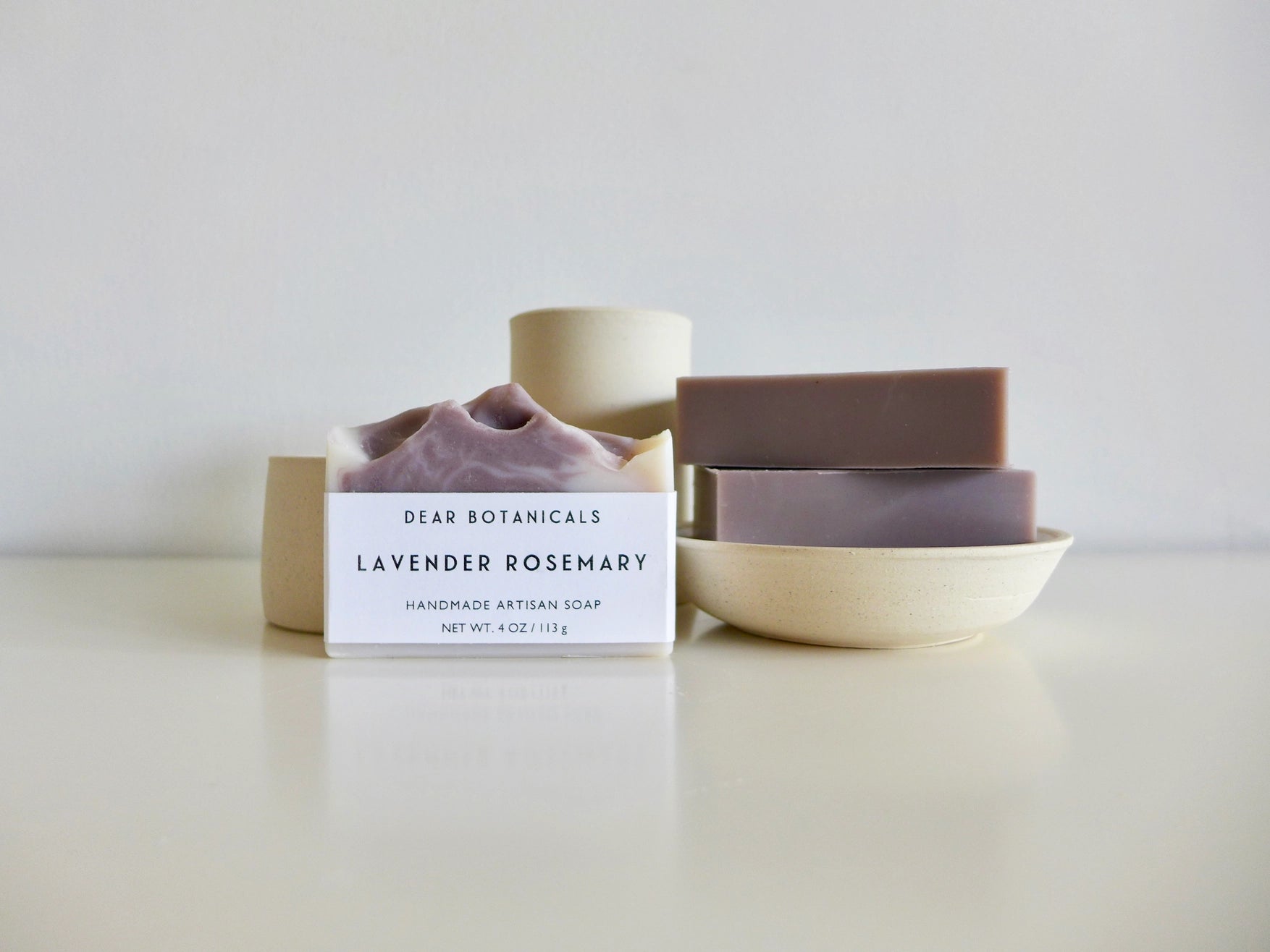 Handmade Artisan Soap - Lavender Rosemary