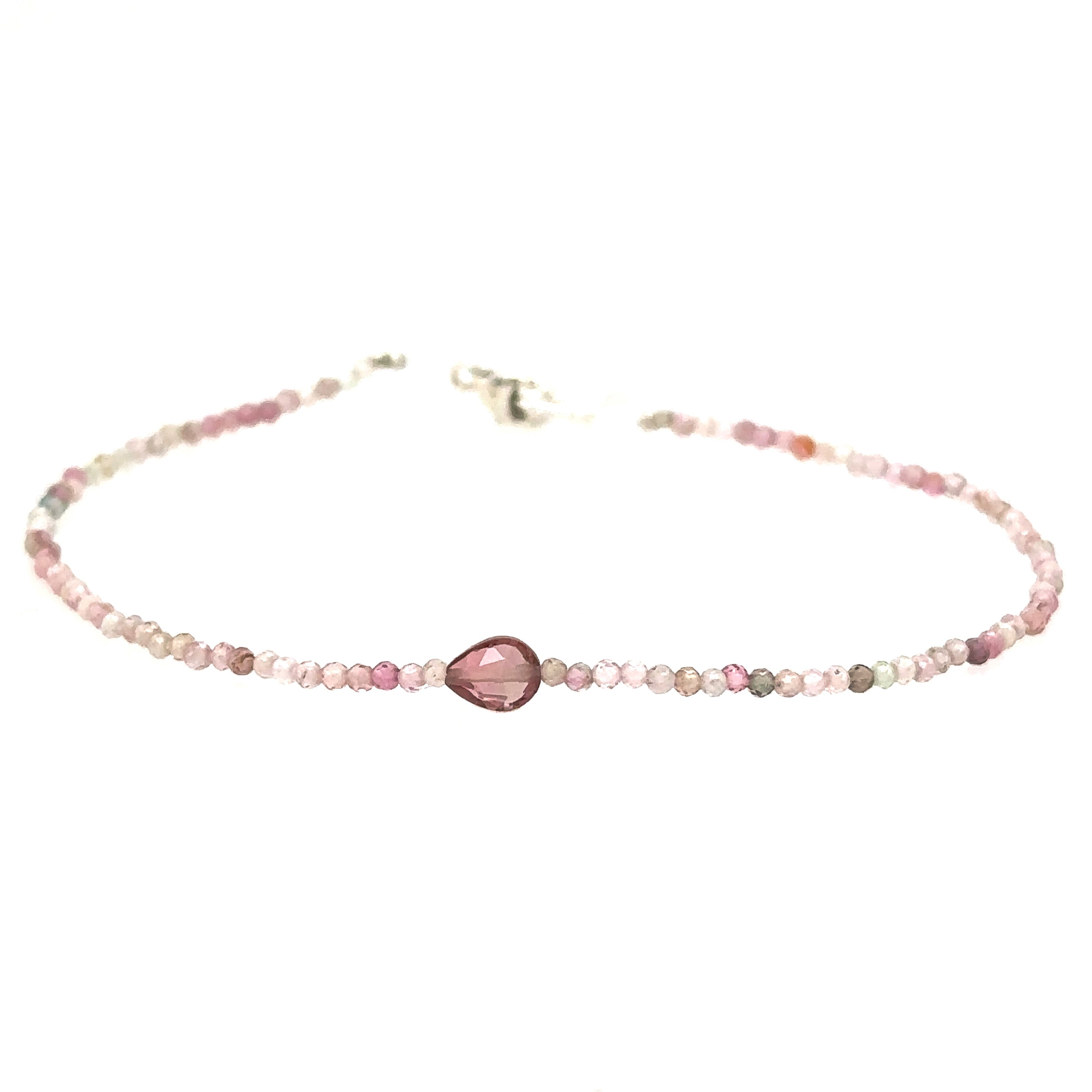 Lilac Tourmaline Strand Bracelet