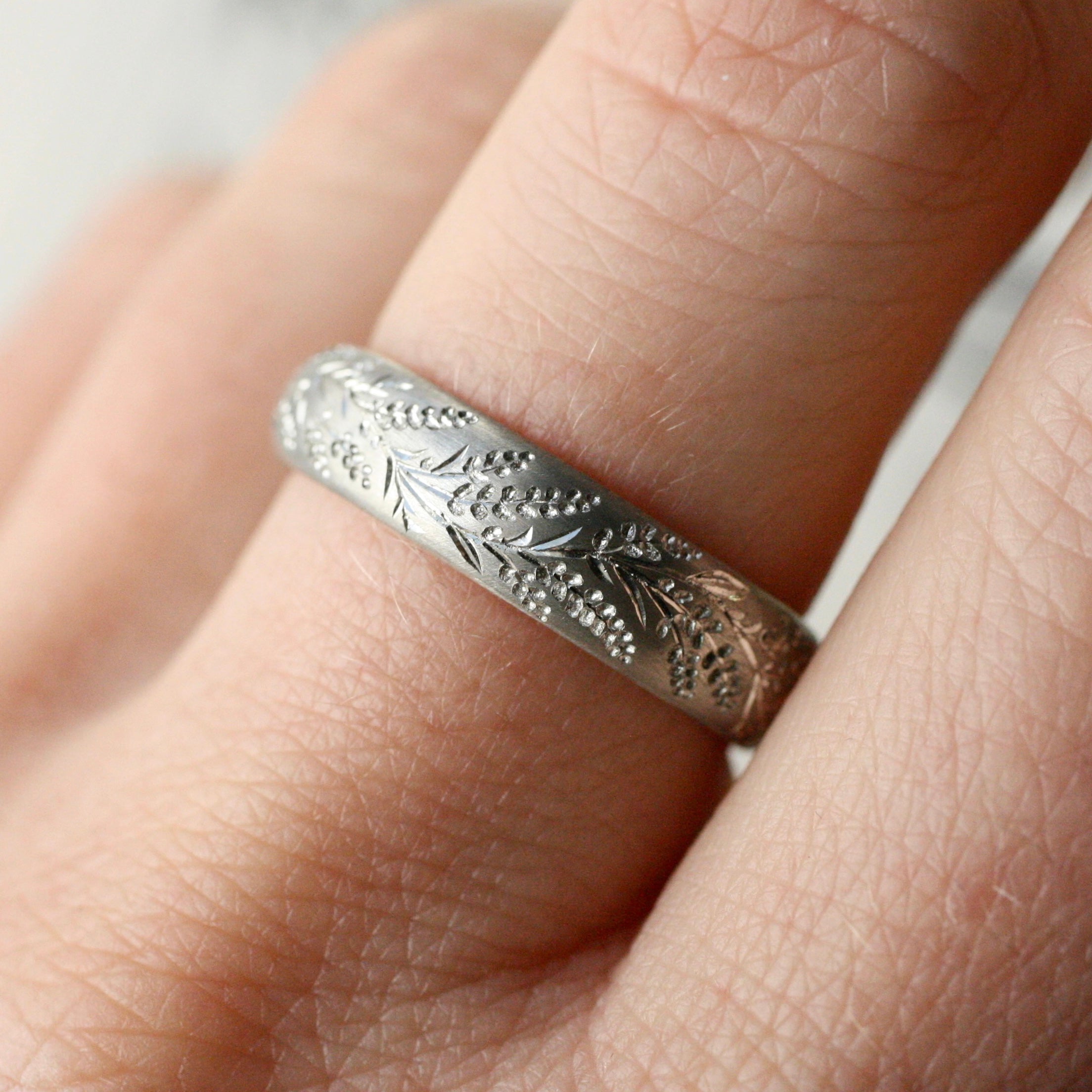 Silver Lavender Band