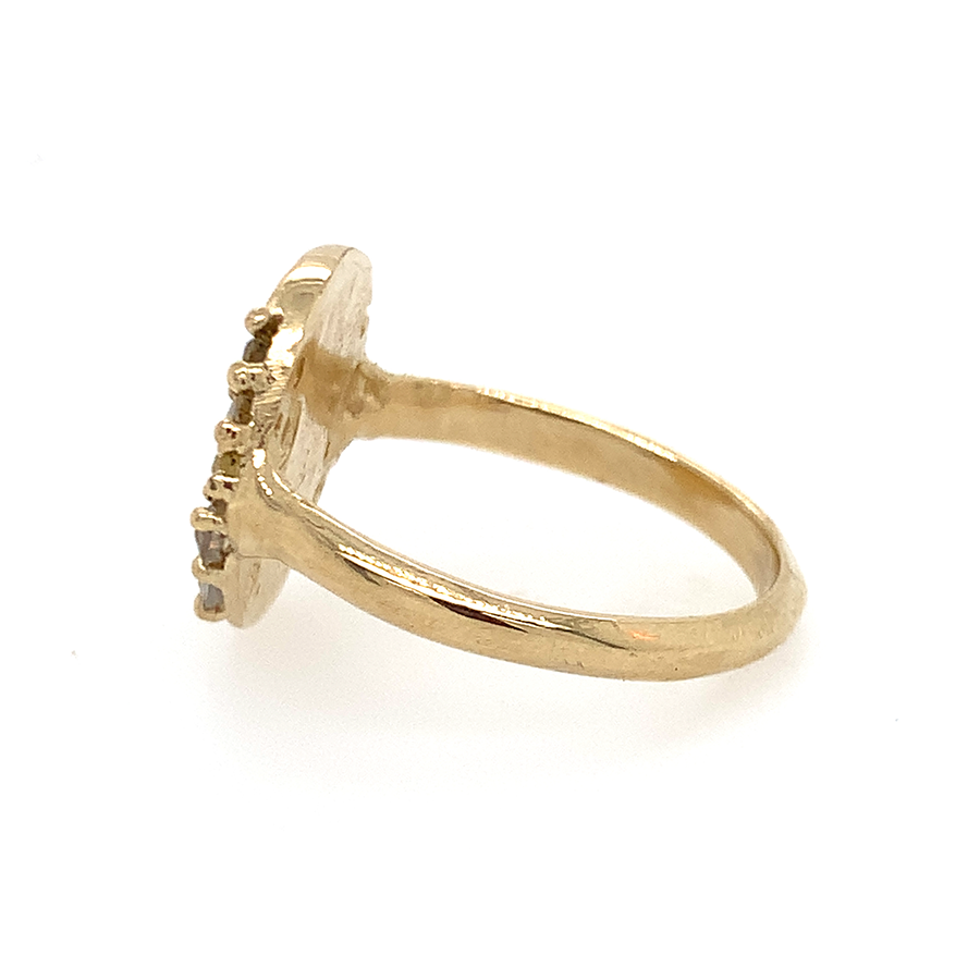 Linden Branch Signet Ring