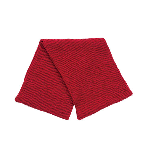 Merino Wool Snood Scarf (Red)