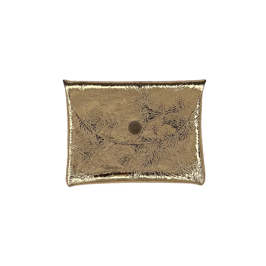 Medium Leather Snap Pouch