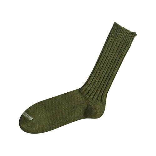 Wool Ribbed Socks