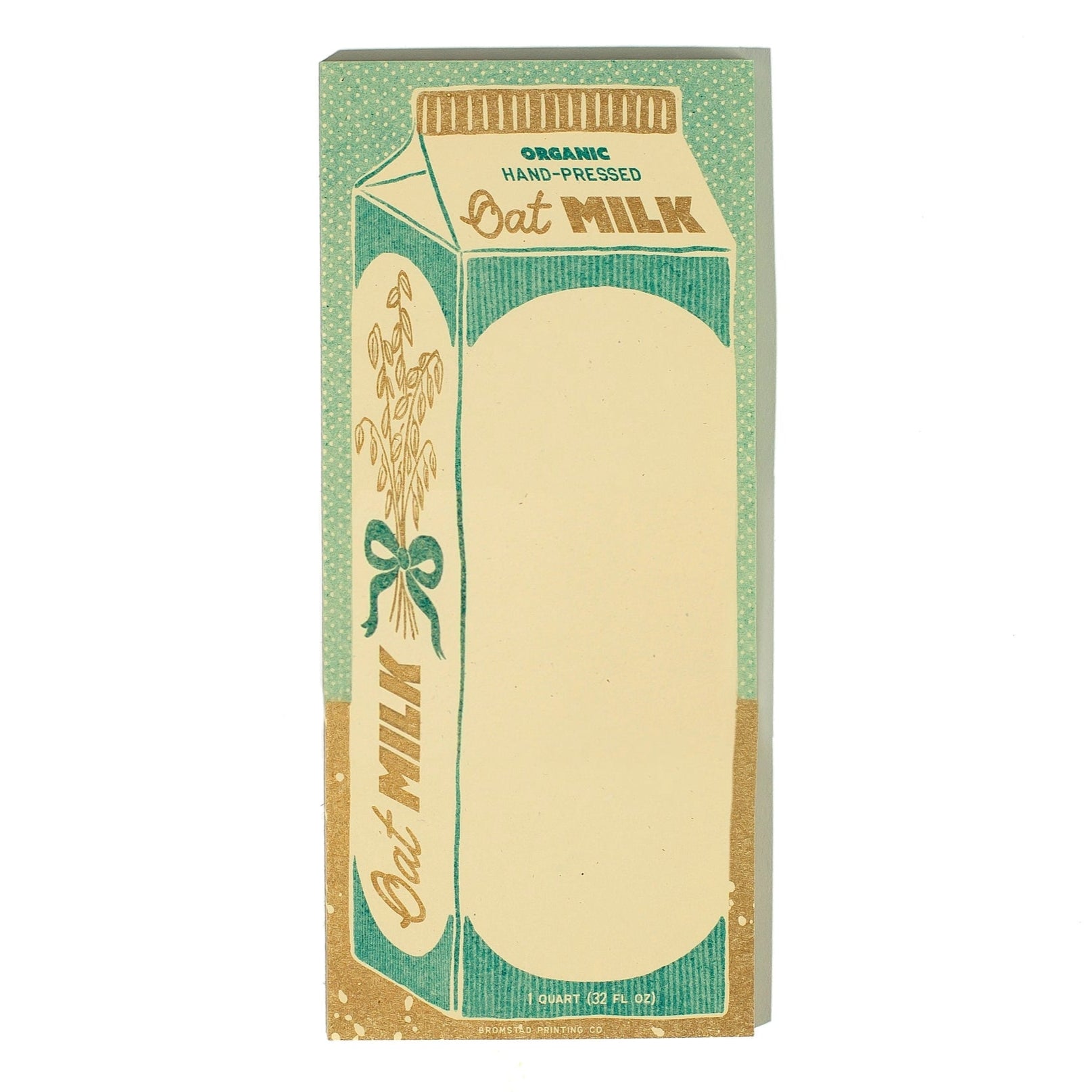 Oat Milk Notepad