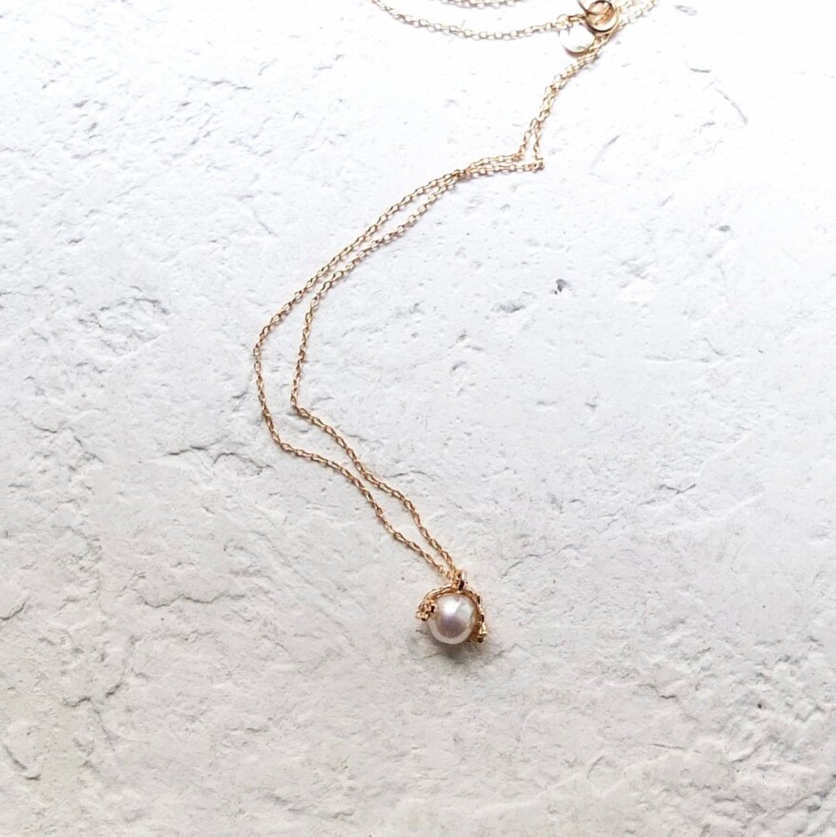 14k Fresh Water Pearl Necklace