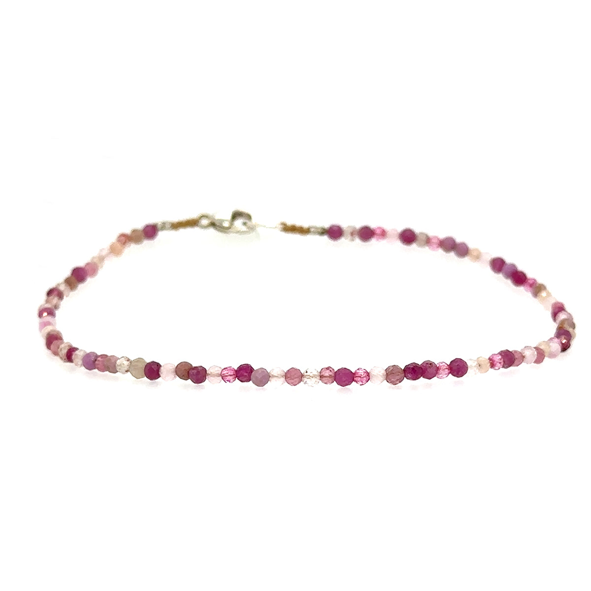 Pink Multi-Gemstone Strand Bracelet